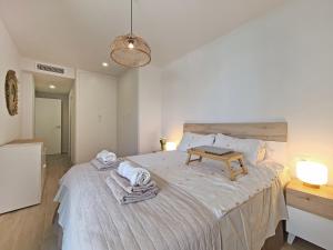 Posteľ alebo postele v izbe v ubytovaní Marina Real Apartments by NRAS