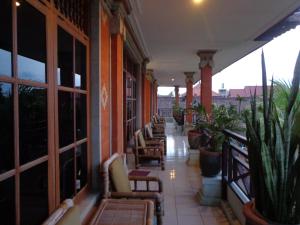Posezení v ubytování D' Kubu Pratama Homestay