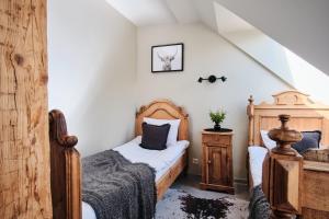 Postel nebo postele na pokoji v ubytování Hotel Pernigele