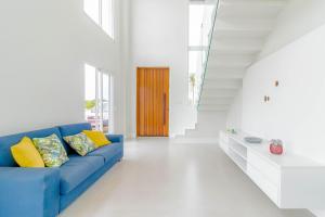Posezení v ubytování SA06 Excelente Casa 5 Suítes - Reserva de Sauípe