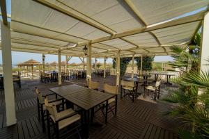 Restaurace v ubytování Sikania Eco Resort