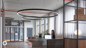 Vstupní hala nebo recepce v ubytování Grandi by Center Hotels