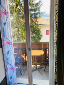 Balkón nebo terasa v ubytování HOTEL CHRISTINA