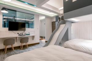 Krevet ili kreveti u jedinici u okviru objekta Sweet Summer Homestay