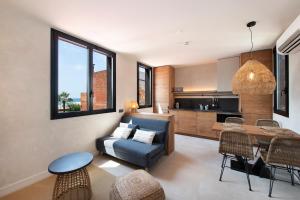 Χώρος καθιστικού στο Apartamentos Balisse