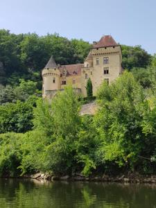 an old castle on the side of a river at Holiday Home with Private Pool - Sarlat & Rocamadour in Payrac