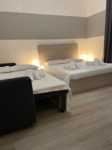 Posteľ alebo postele v izbe v ubytovaní Belli 4 Apartment - Sauna -