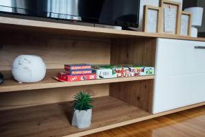 Küche/Küchenzeile in der Unterkunft Apartman Vas dom