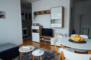 Küche/Küchenzeile in der Unterkunft Apartman Vas dom