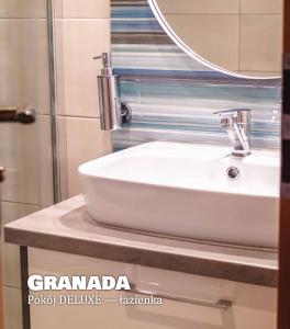 Kúpeľňa v ubytovaní Granada Pensjonat & SPA