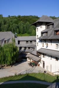 an aerial view of a building at Guesthouse Junior in Kopaonik