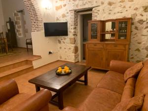 Televízia a/alebo spoločenská miestnosť v ubytovaní casa di nonna