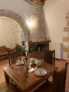 Posedenie v ubytovaní casa di nonna