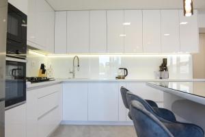 Kuchyň nebo kuchyňský kout v ubytování Apartman Milena + 10 fotografií