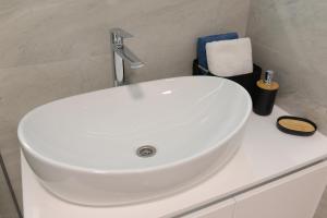 Koupelna v ubytování Apartman Milena