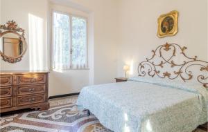 Posteľ alebo postele v izbe v ubytovaní Cozy Home In Zoagli With Wifi