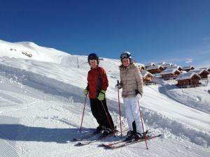 Επισκέπτες που μένουν στο Snowshop Mario