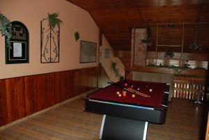 Piljardilaud majutusasutuses Rodinný "Hotel U Můstků"
