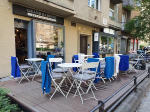 Restaurace v ubytování BöSIX Apartman