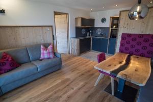Kuchyň nebo kuchyňský kout v ubytování Chalet am Wiesenweg