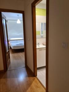 Postel nebo postele na pokoji v ubytování Habitación con baño privado- En casa familiar Beatriz