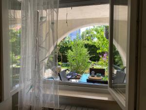 Zahrada ubytování Apartments ORSIC