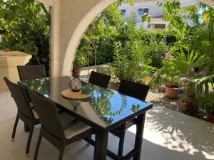 Zahrada ubytování Apartments ORSIC
