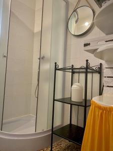Phòng tắm tại Robinson Crusoe ECO bay apartment