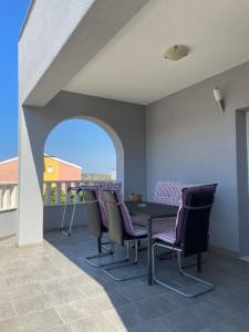 Balkón nebo terasa v ubytování Apartman Jole