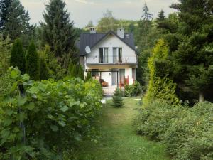 Vonkajšia záhrada v ubytovaní Villa Hasaba