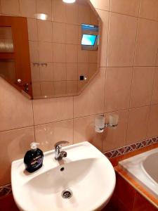 Kúpeľňa v ubytovaní Hotel Olga