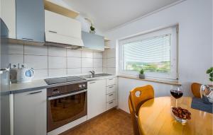 Kuchyňa alebo kuchynka v ubytovaní Awesome Apartment In Buje With Kitchen