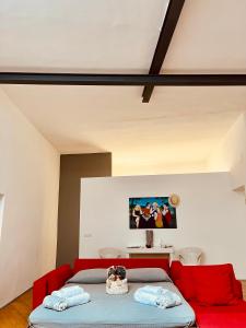 Posteľ alebo postele v izbe v ubytovaní Bijoux Luxury Apartment in Old Town