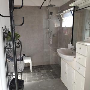 Koupelna v ubytování B&B La Casetta