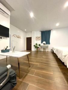 TV o dispositivi per l'intrattenimento presso 蒲Going旅宿
