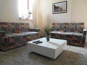 Posezení v ubytování City-Hotel-Wolgast