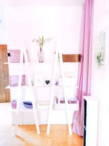 Posteľ alebo postele v izbe v ubytovaní Purple House - Arboriamar Platamona