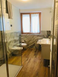 A bathroom at Casa dei Tabachi