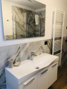 A bathroom at Casa dei Tabachi
