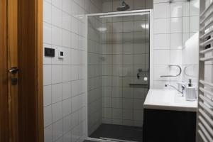 Koupelna v ubytování Chata pod Třešní