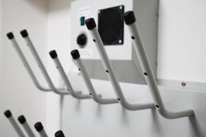 Fitness centrum a/nebo fitness zařízení v ubytování Chata pod Třešní