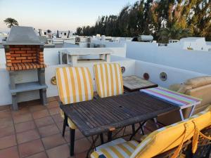 Balkon lub taras w obiekcie Estepona - Playa - 1 dormitorio con terraza solárium Mi17