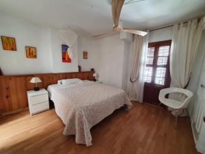 Łóżko lub łóżka w pokoju w obiekcie Estepona - Playa - 1 dormitorio con terraza solárium Mi17