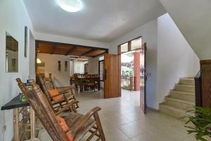 Posezení v ubytování Villa Bayacanes con piscinas privadas