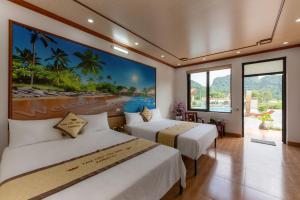 Χώρος καθιστικού στο Tan Dinh Farmstay