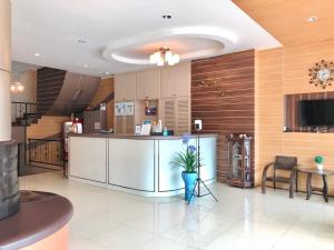 TV a/nebo společenská místnost v ubytování Visanuinn Hotel + 16 fotografií