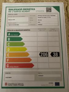 Certifikát, ocenenie alebo iný dokument vystavený v ubytovaní Promar Playa 255