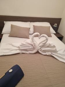 Postel nebo postele na pokoji v ubytování Mobile Home Palma