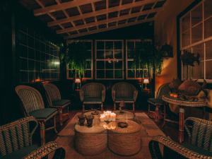 Posezení v ubytování Hotel Rural La Casa Amarilla
