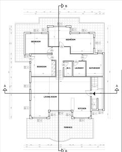 Naktsmītnes Nireon Apartment telpu plāns